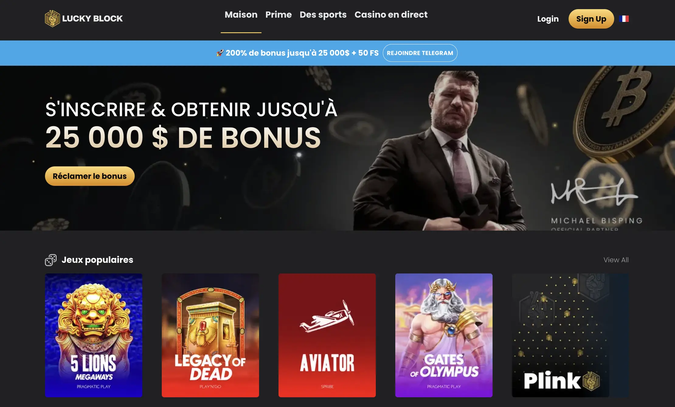 Lucky Block casino en ligne